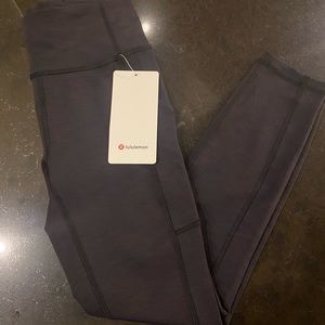BRAND NEW Lululemon Invigorate Black High-Rise Tight 25" Size 4